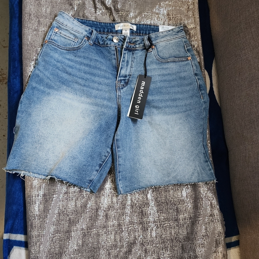 Madden Girl Light Blue Jean Shorts